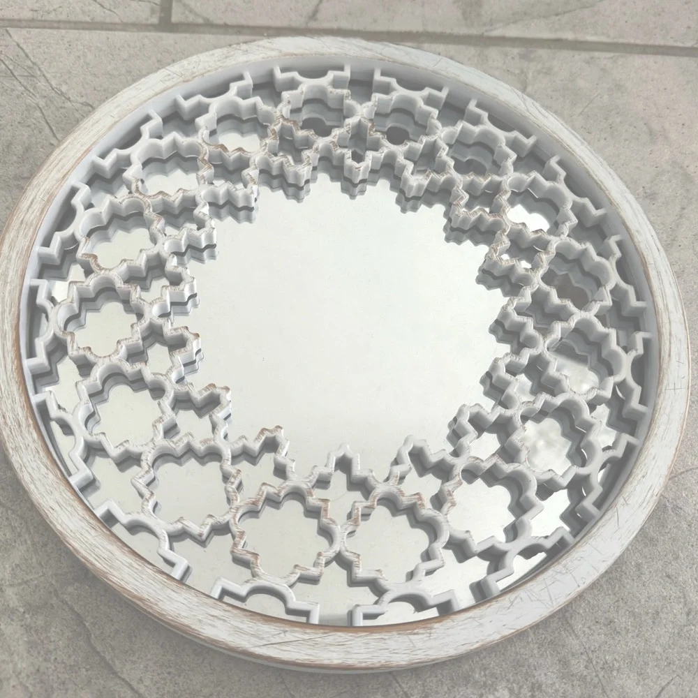 Decorative mirror set of 3.